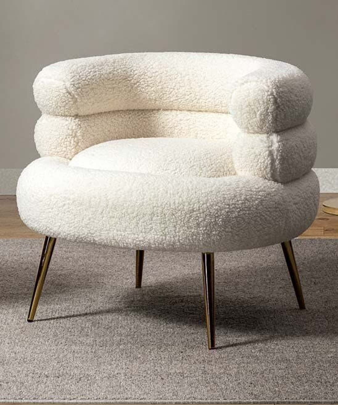 Upholstered bed with channel headboard